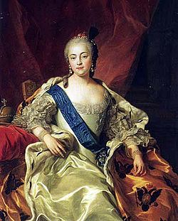 Carle Vanloo Portrait de limpératrice Élisabeth Petrovna 1760