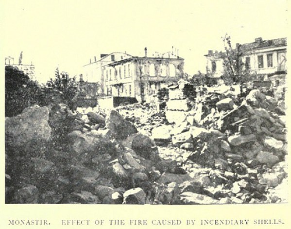 bombardment of bitola during ww1